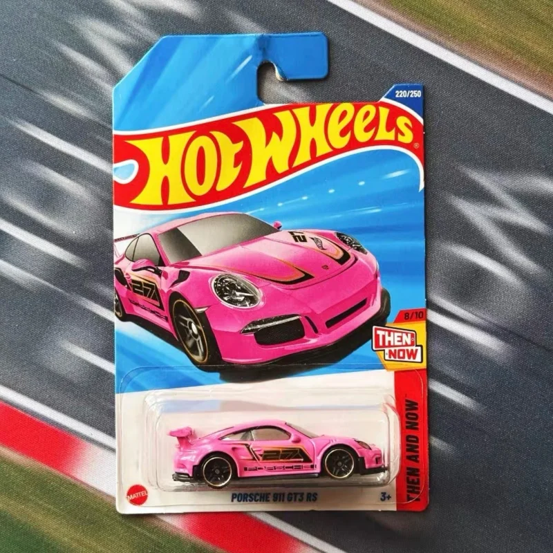 

Машинка Hot Wheels из литого металла в масштабе 1:64, C4982 # Коллекционная статическая модель автомобиля 220 911 GT3 RS розового цвета без дистанционного управления для демонстрации