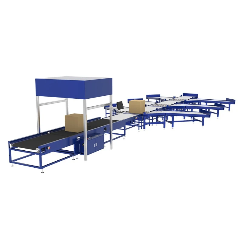 

High precision and high speed weight scanning code sorting and measuring machine