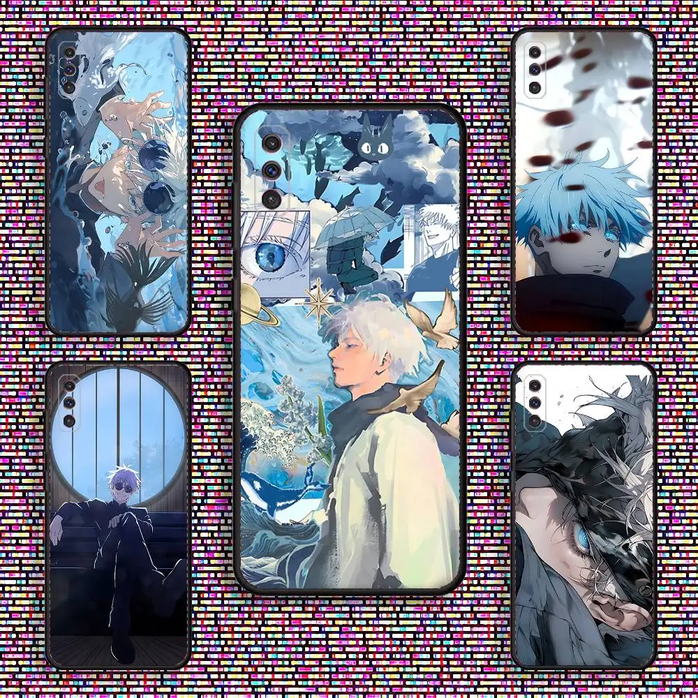 

Satoru Gojo Jujutsu Kaisen Phone Case For Samsung S 25,24,23,22,30,21,10,9,Ultra,Plus,Lite,FE,4,5 G Black Soft Case