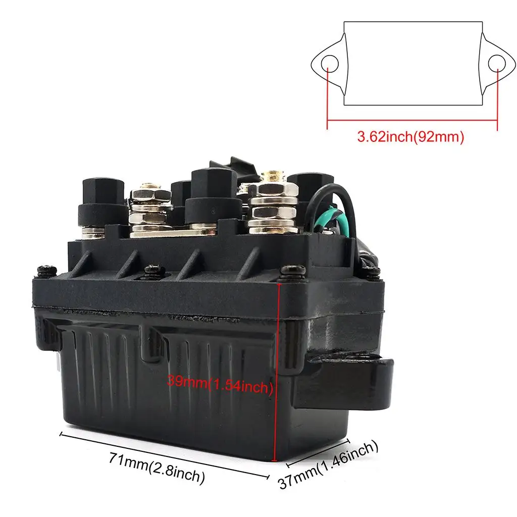 outboard-motor-tilt-relay-assembly-alloy-black-high-strength-part-for-yamaha-f25-f40-f50-f60-f75-f90-f225-engines