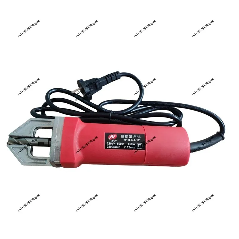 Electric outside angle milling and inside angle milling and leveling plastic steel doors and windows flat weld cleaning machine