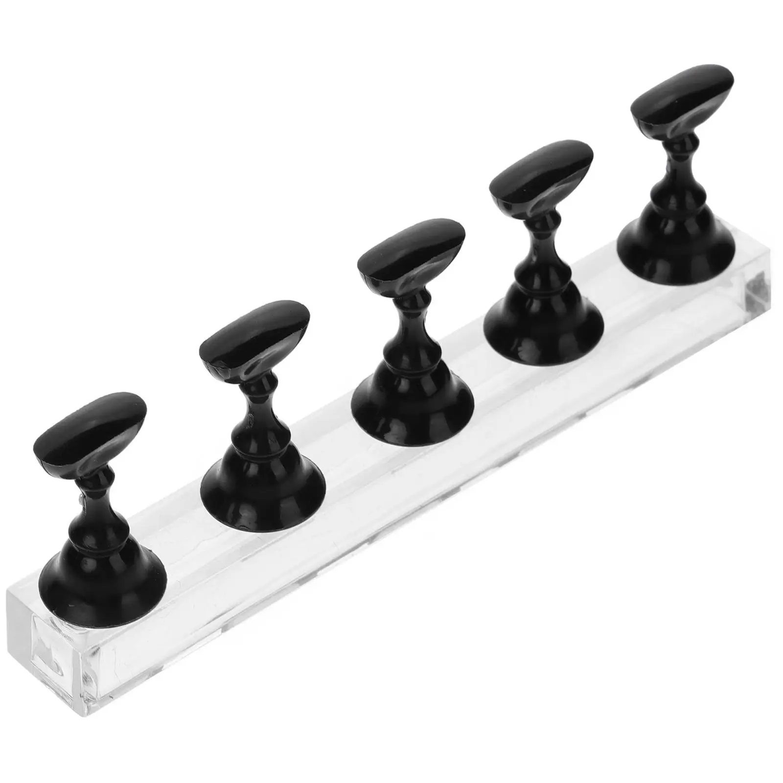 

5 Pcs Nail Art Chess Pieces Gel Arm Rest for Tech Press on Nails Stand Hand Mannequin Base