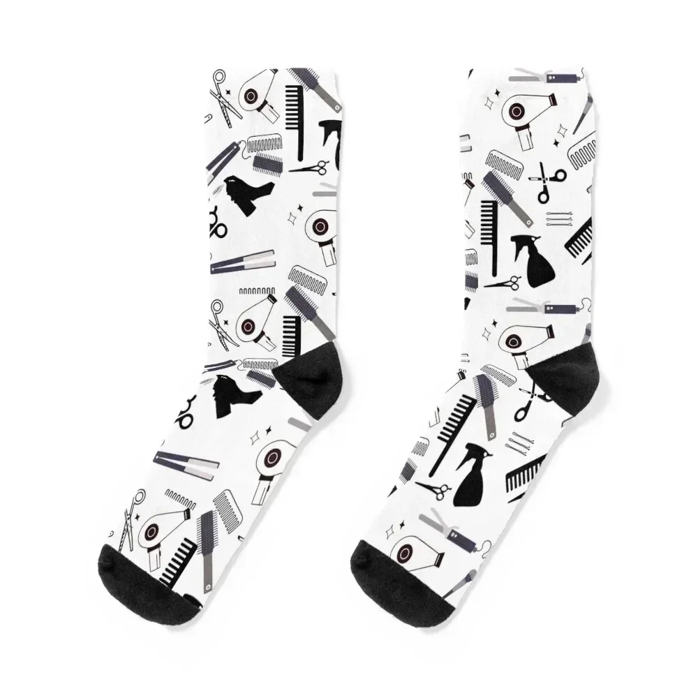 Hairdressers accessories Hair salon Socks sheer Thermal man winter Socks Ladies Men's