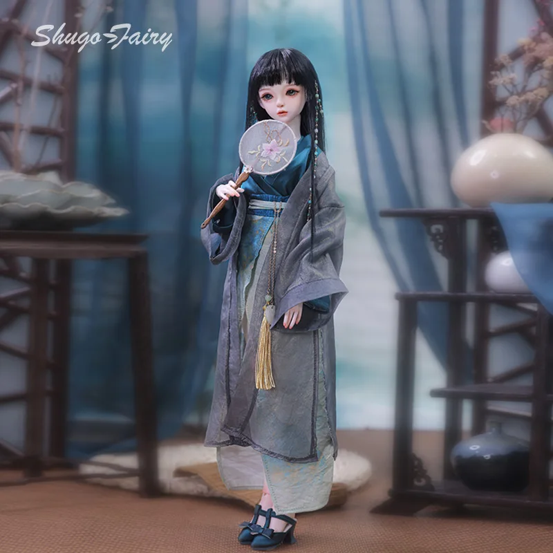 Shuga Fairy Celia 1/4 BJD Doll - Tea Room stile Casual Fashion Ball Jointed Doll con grandi tette Bjd Doll Set completo Bjd 1/4