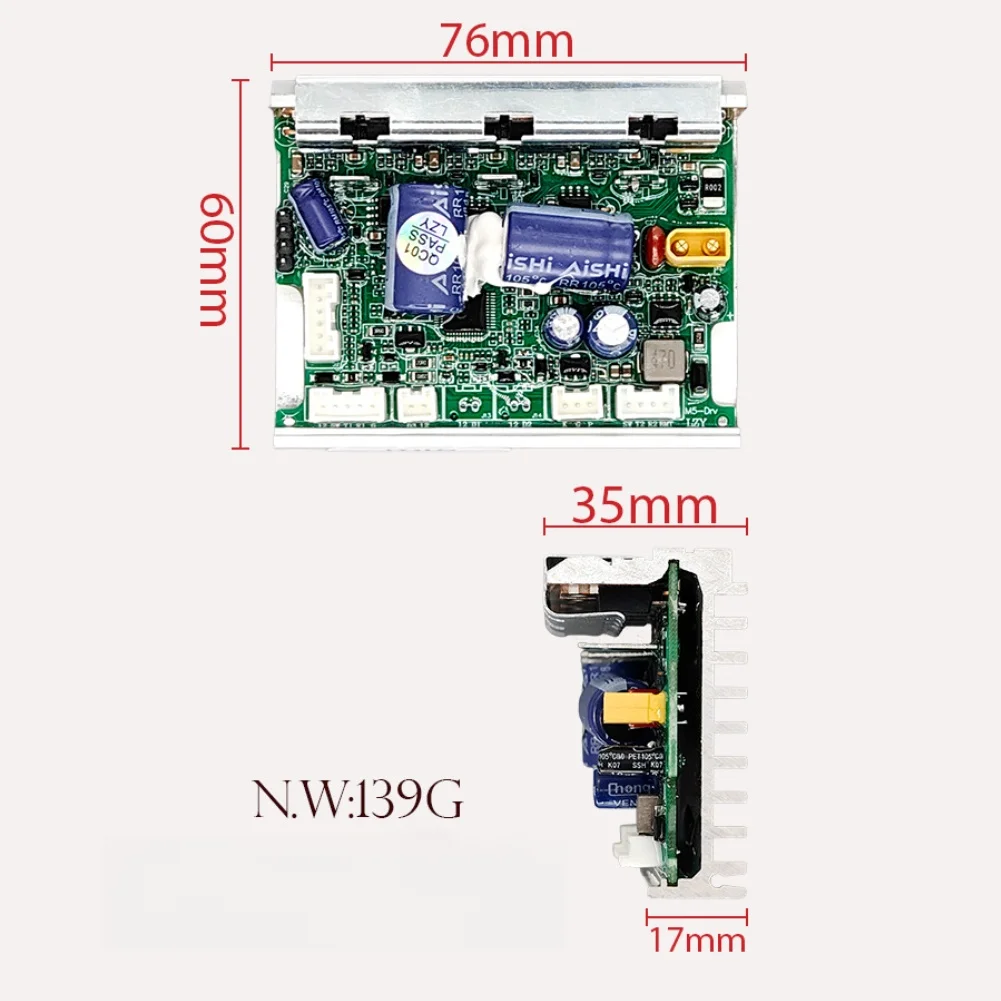 

Запасная плата управления для самоката Xiao 5 с поддержкой режимов Pedestrian, D и S через подключение через приложение