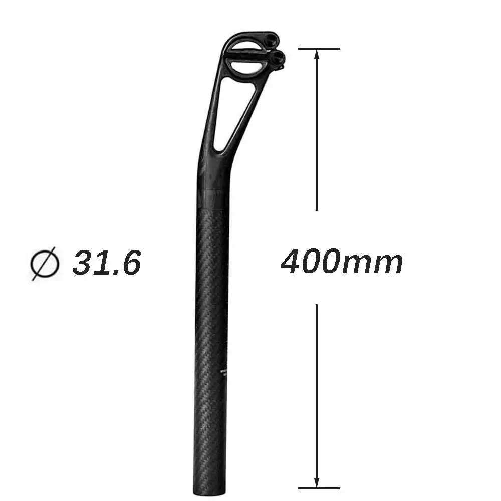 Fahrradsattelstütze aus Carbon, Offset 5/25mm, Leichtgewicht 150g, 27,2/25,4/30,9/31,6mm, für Rennrad/MTB, Master Series