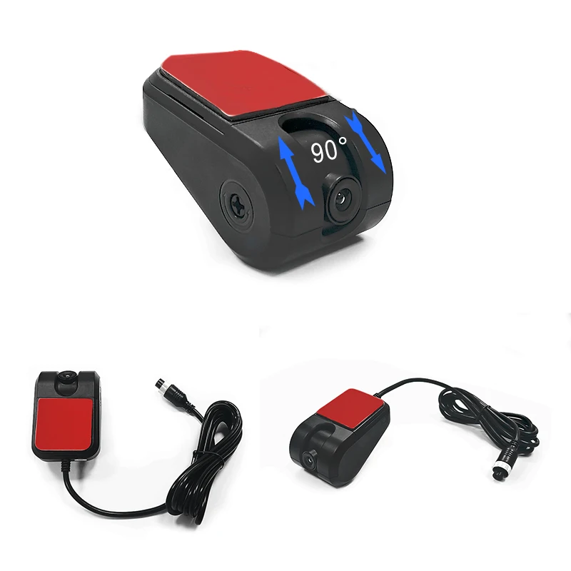 SeemeTech 90 Degree Reverse Backup Camera Hidden 1080P IPS ADAS Night View 200W CMOS Sensor 6mm Starlight Lens Plastic 1 Year