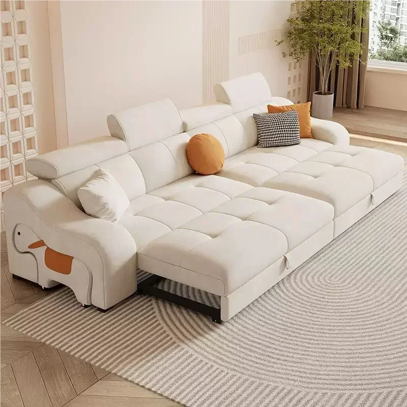 Sofá de madera moderno, almacenamiento minimalista, asiento de amor, reclinable, diseño de sofá blanco, cama plegable, sofá perezoso, Camas Baratos, muebles