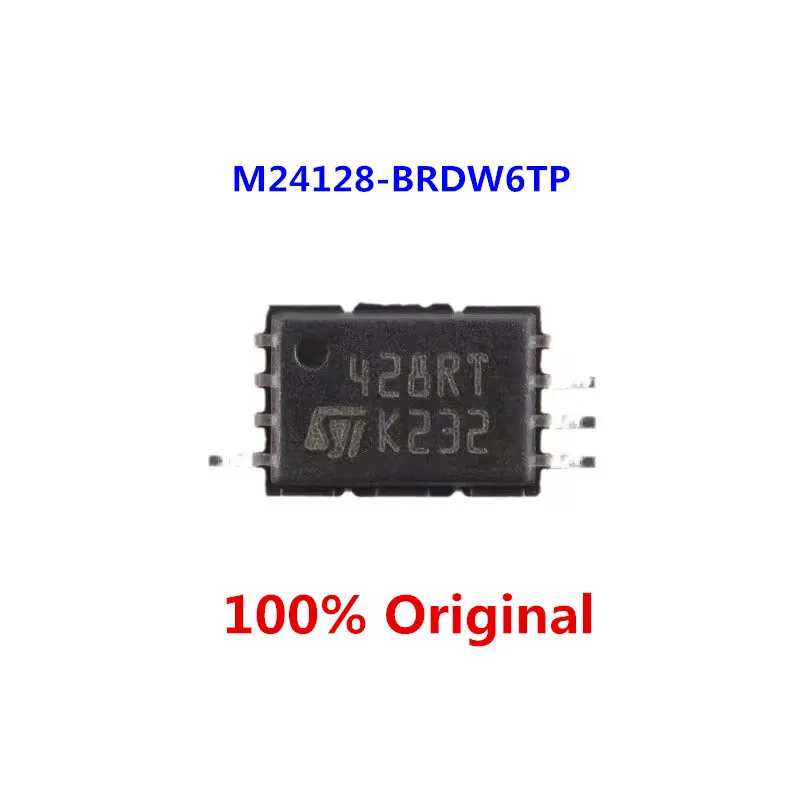 5-10Pcs 100% New M24C08-RDW6TP 408RT M24128-BRDW6TP 428RT M24LR04E-RDW6T/2 4BEUB TSSOP-8 TSSOP8 Brand new original chips ic