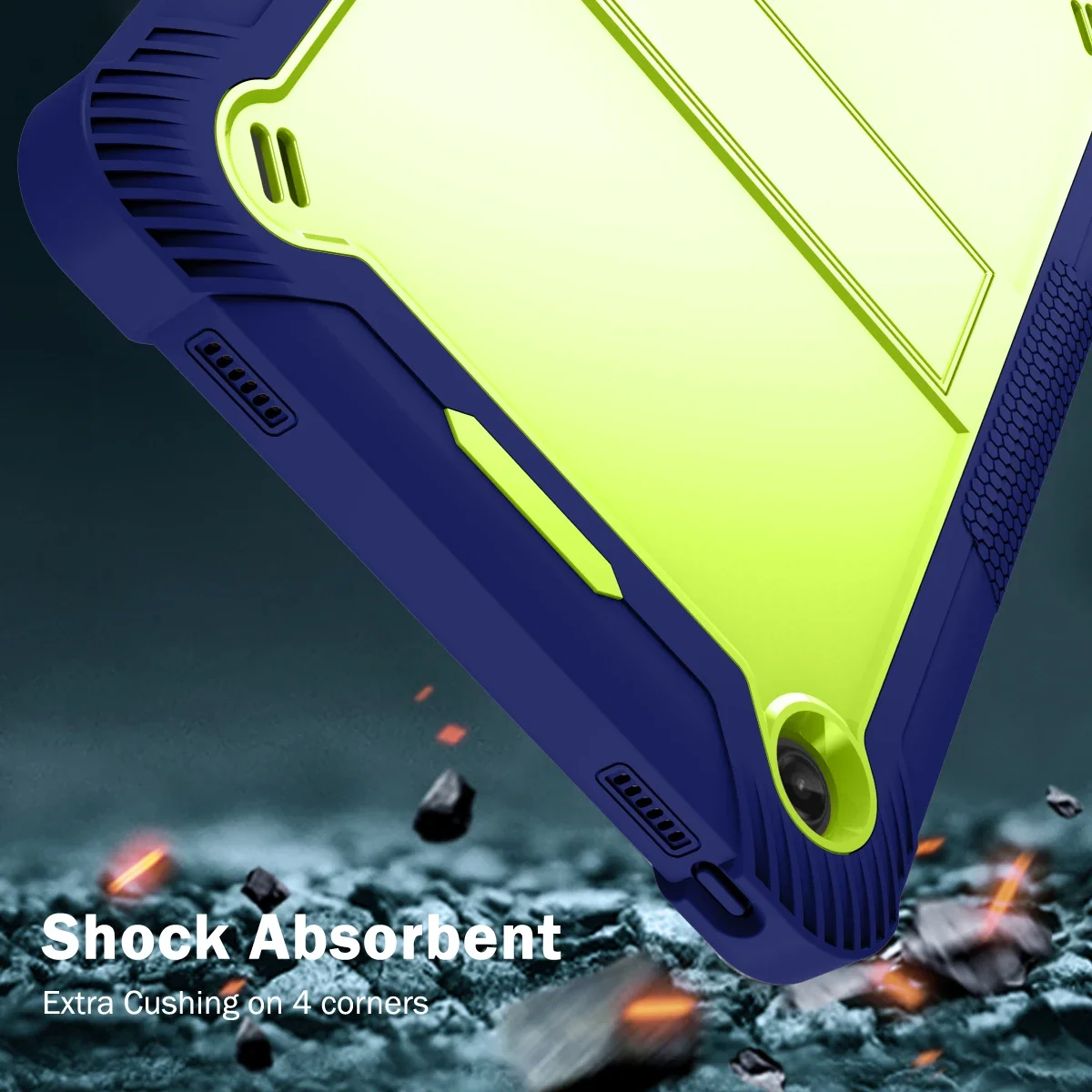 Heavy Armor Stand Tablet Case for Lenovo Tab M11 M10 3rd Gen TB328FU TB328XU 2022 TB125FU 128FU FHD TB-X606F HD TB-X306F Cover