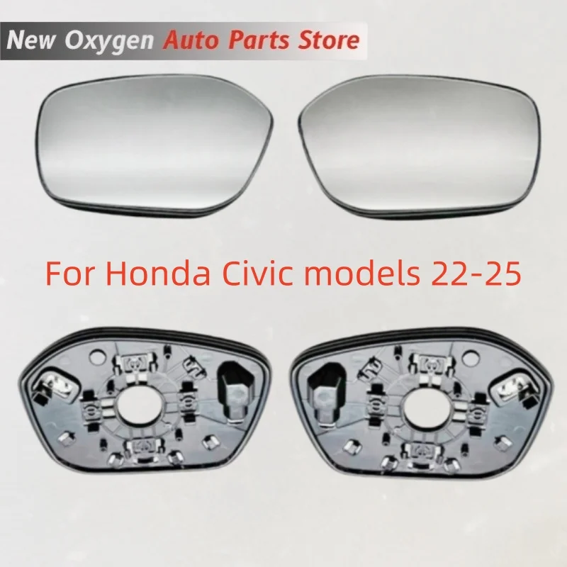 For Honda Civic models 22-25 come with heated rearview mirror lenses and reflective glass for the rearview mirror