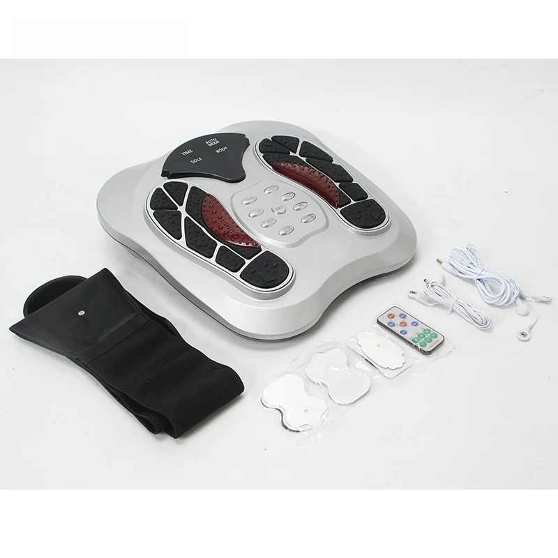 

Electric muscle stimulator electromagnetic wave pulse ems foot booster massager