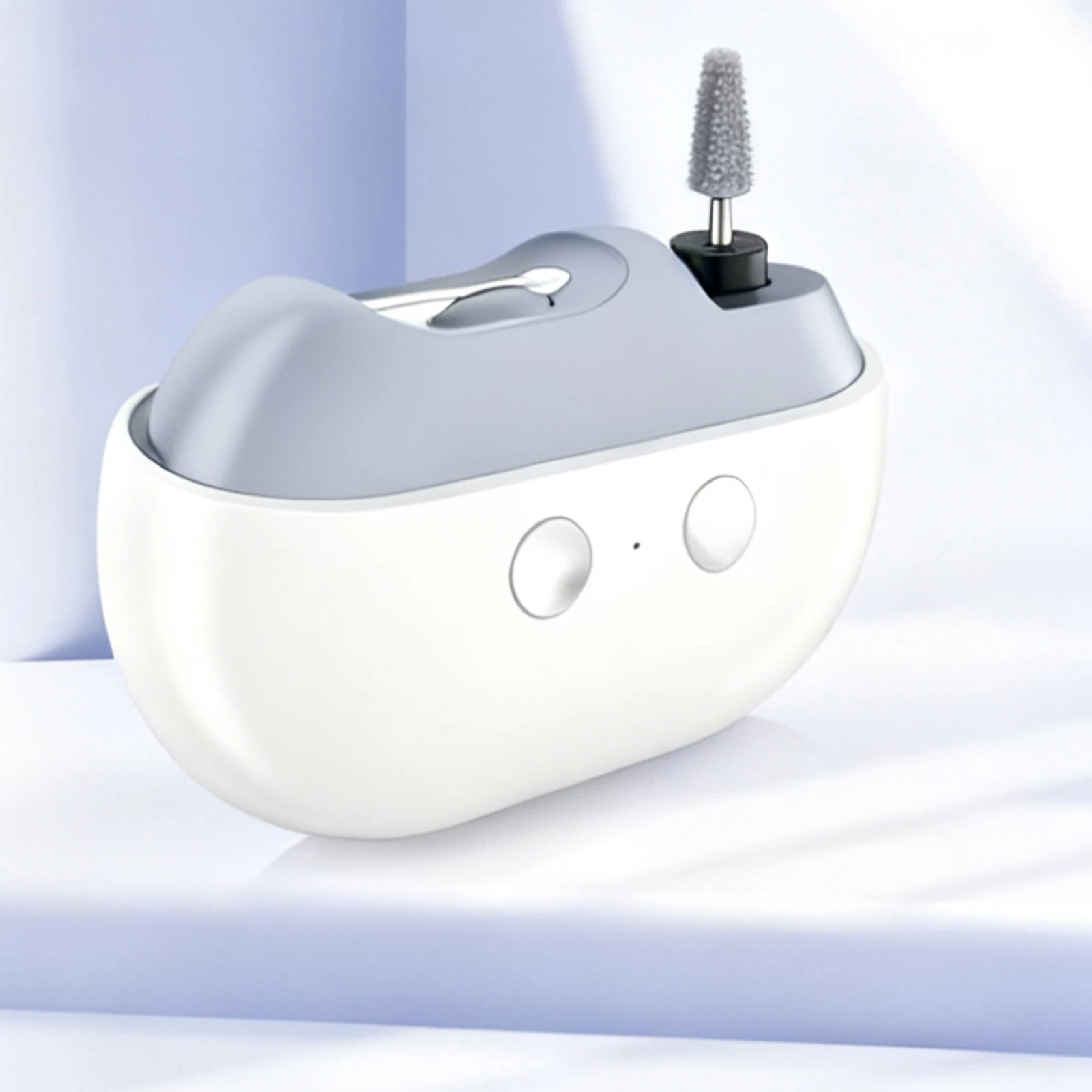 

Automatic Fingernail Cutter 2 In 1 Electric Nail Polisher Type-C Charging Safety Nail Clipper for Children Adult Senior