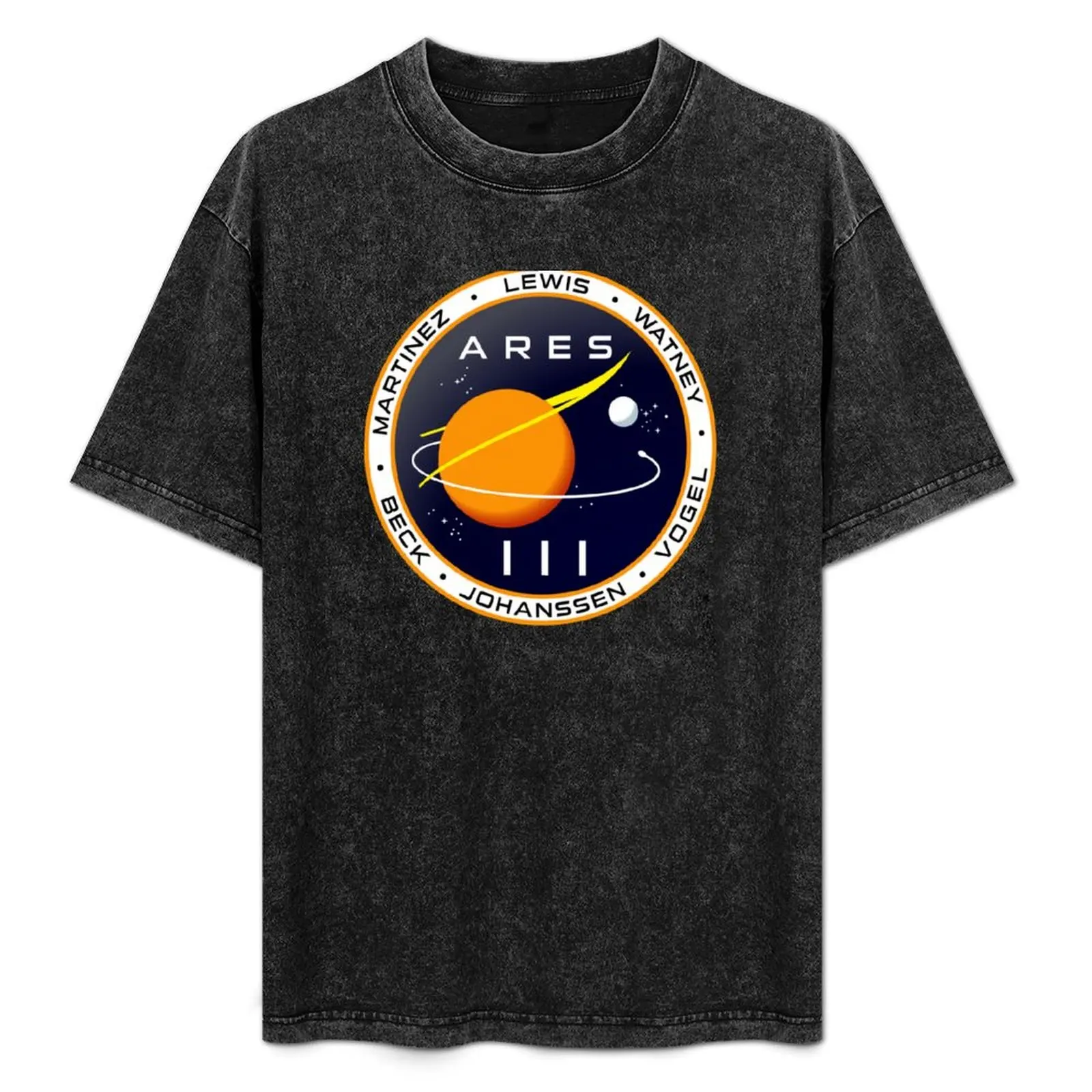 

Ares 3 mission to Mars - The Martian T-Shirt funny costumes korean fashion boys animal print shirts men
