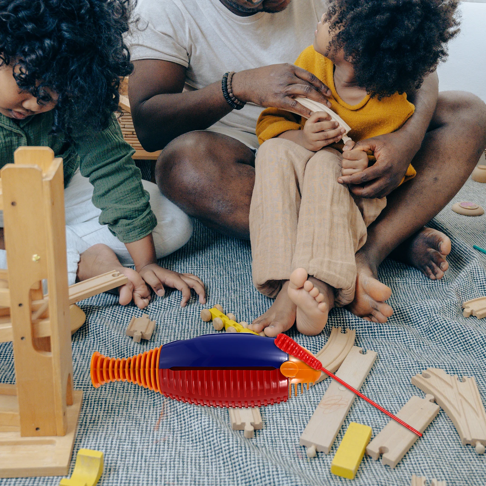 

2pcs Creative Frog Rhythm Percussion For Bright Colors Smooth Surface Parent- Interaction Music Enlightenment