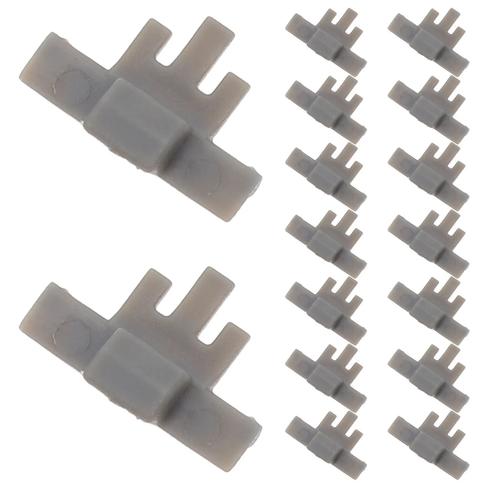 

50Pcs Cabinet Hinge Restrictor Clip American Style Plastic Angle Limiter Door Stopper Soft Close Hinge Accessories Noise