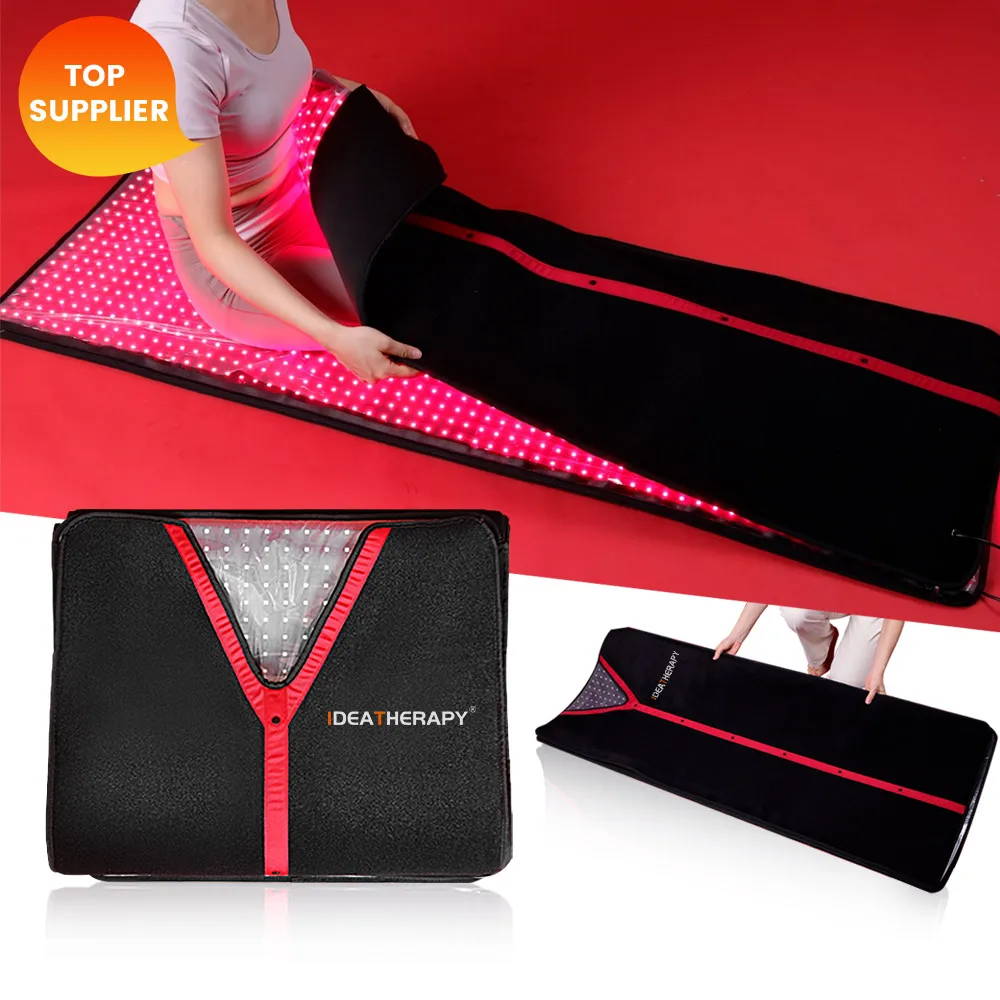 OEM ODM Red light therapy sleeping bag 160/180CM 660nm 850nm for pain relieve infrared light therapy sleeping bag