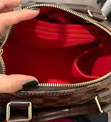 Organizer per borse con inserto in feltro per Speedy 25 30 35 borse per cosmetici per il trucco borsa interna da viaggio Organizer portatile per riporre le borse