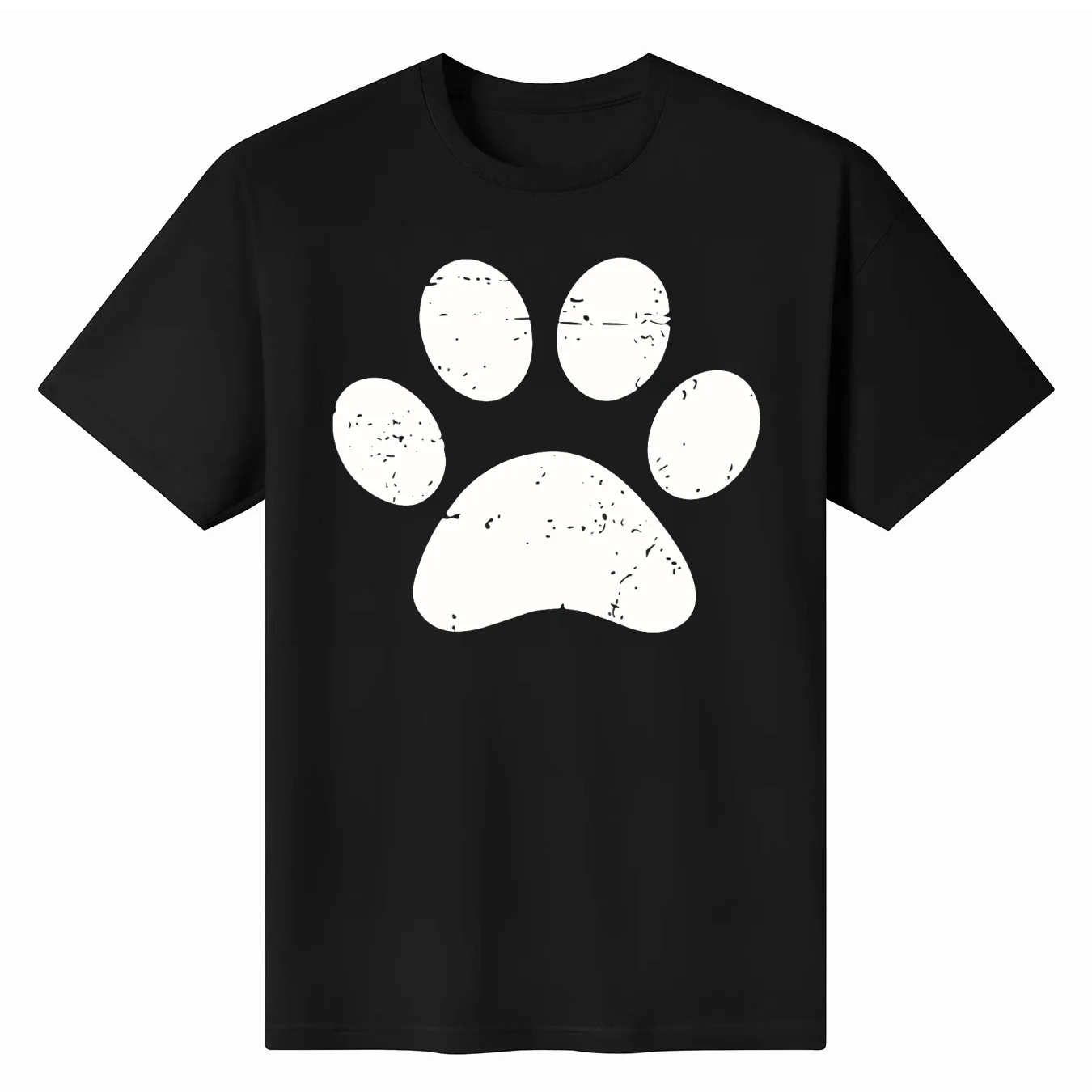 

Women T-shirts Dog Paw 90s Trend Ladies Fashion Clothing Short Sleeve Cartoon Clothes Spring Summer Female Tee Graphic Tshirt