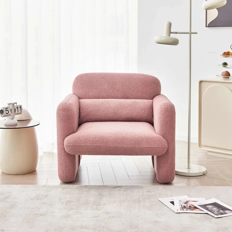 Orange Quality Living Room Chairs Trending Soft Designer Single Living Room Chairs Nordic Luxury Muebles De Sala Furniture Home