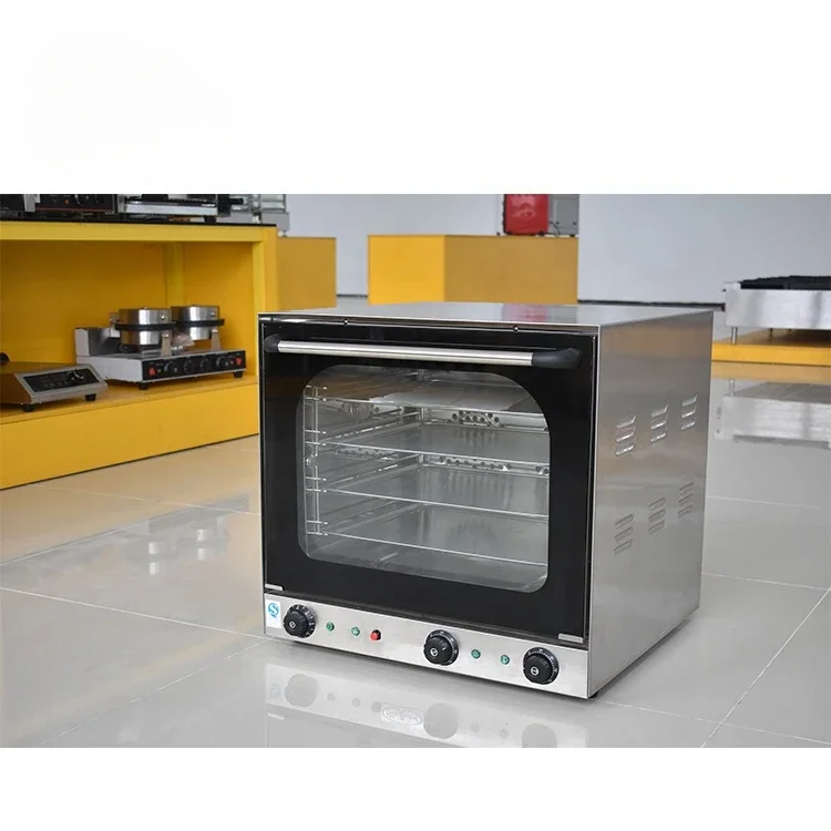 Commercial 2KW Custom Multi-function Full Perspective Hot Air Circulation Electric microwave ovens with Spray