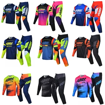 Willbros Mx Motocross Jersey En Broek Set Offroad Dirt Bike Mountain Enduro Mtb Bmx Sx Racing Gear Combo