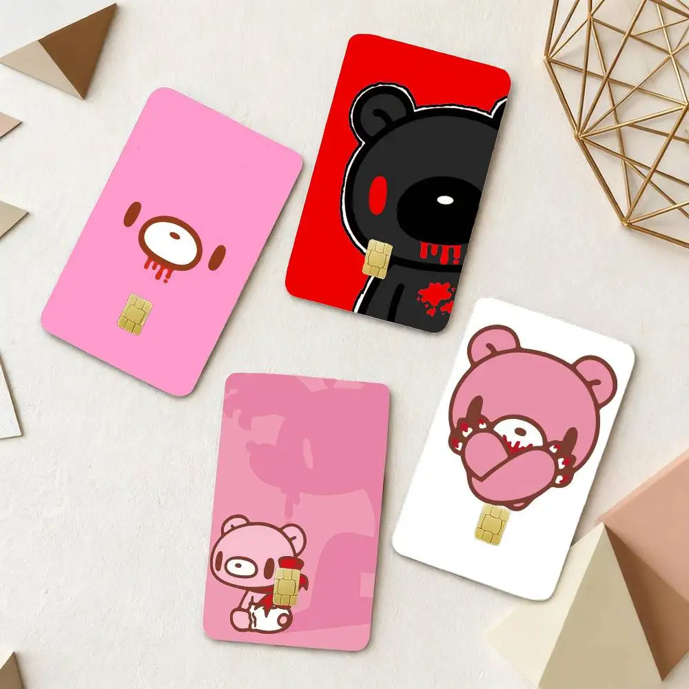 

Kawaii G-Gloomys Pink Bear Film Skin for Debit Credit Bank Visa Card Decal Cover