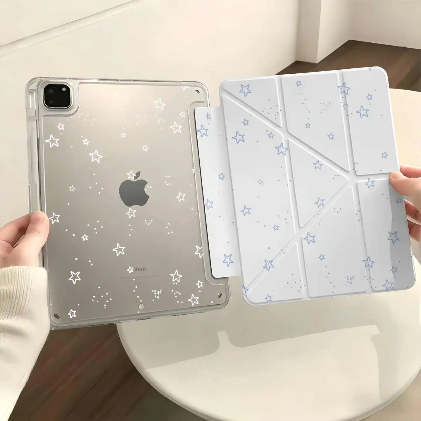 Minimalist Art Simple Star For IPad 11th A16 Pro Air 13 11 M3 M2 M4 2025 12.9 9 8 7 6 5 4 10Th Mini 7 6 Funda Shockproof Cover