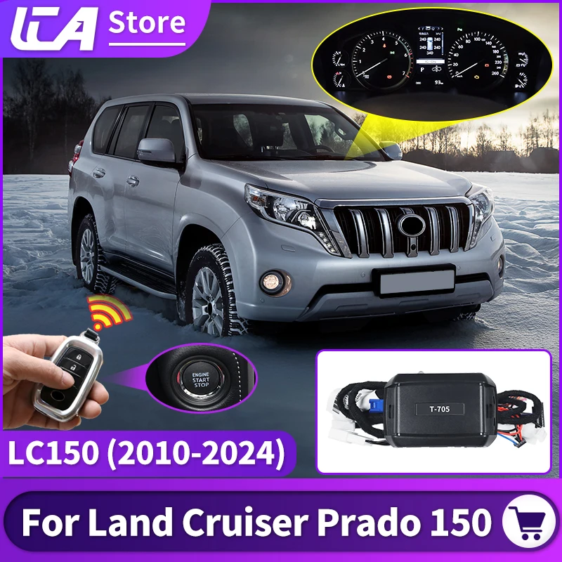 Klucz zdalny rozrusznik do Toyota Land Cruiser Prado 150 2010-2024 2023 ulepszone wnętrze akcesoria do modyfikacji, body kit LC150 2022 2021 2020