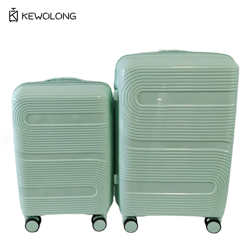 

PP Hardside Spinner Suitcase 20 24 Inch, Lightweight Colorful Travel Luggage with Large Capacity & Silent Wheels, Carry On