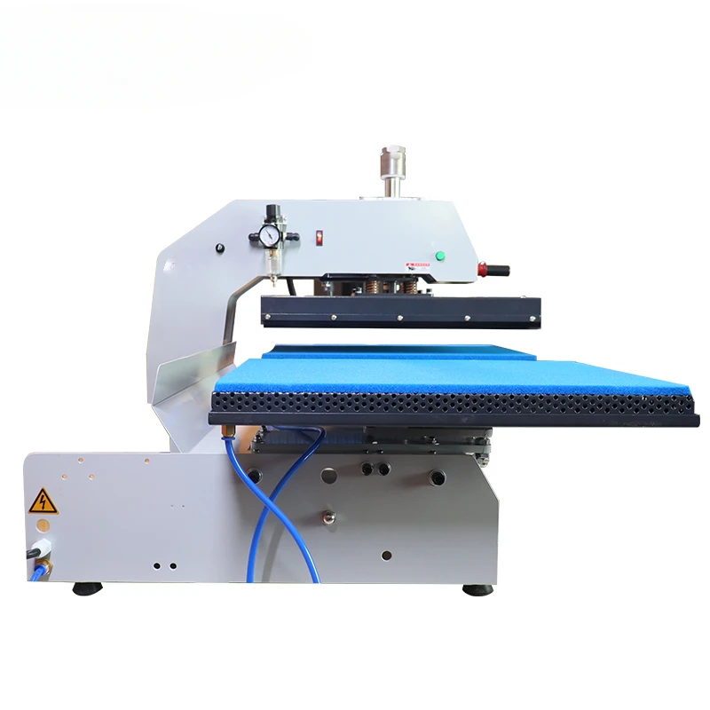 

TQX-4050MEM double station presses DTG curing dryer hover automatic tshirt screen printing machine