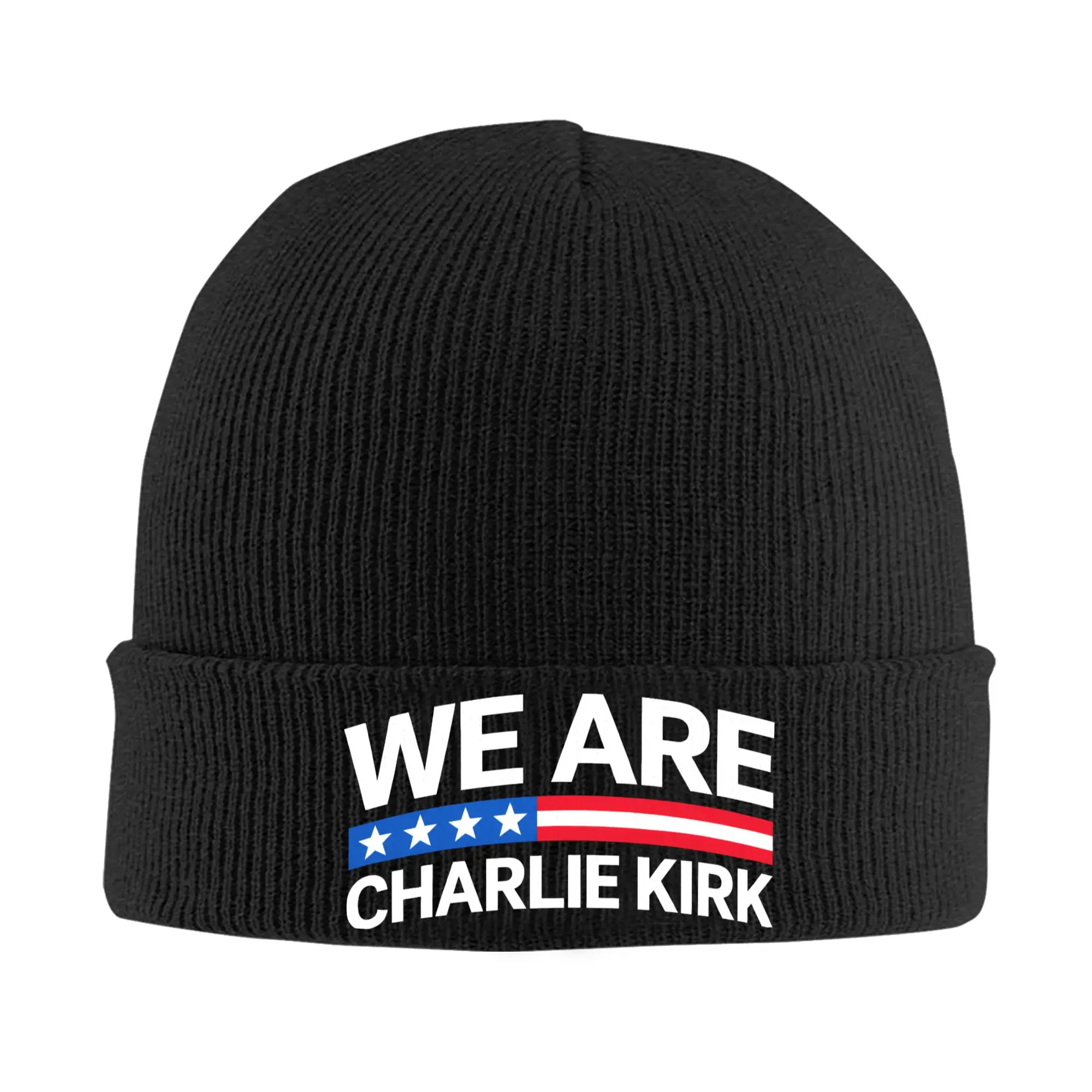 We Are Charlie Kirk Freedom Knit Hat Beanies Winter Hats Warm Unisex Street Memorial Pride Cap Men Women Gift