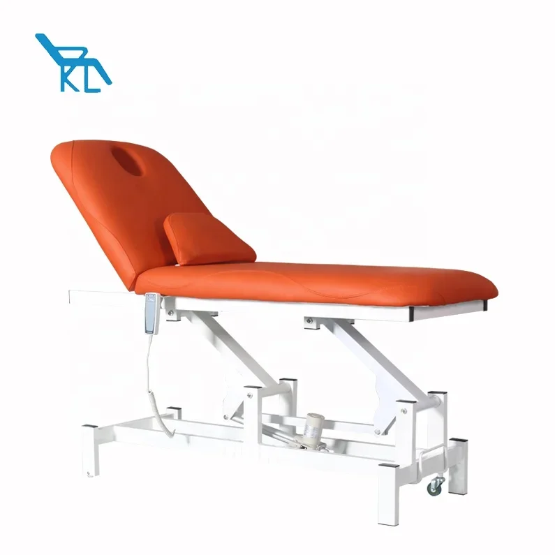 Simple Electric Facial Bed Spa Massage Table Physiotherapy Bed at Factory Price