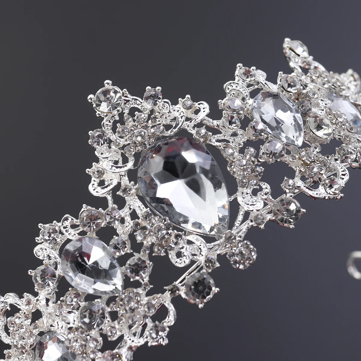 

Crystal Crown Gorgeous Headpiece Bridal Headpieces Girl Crowns Wedding Tiara Chic