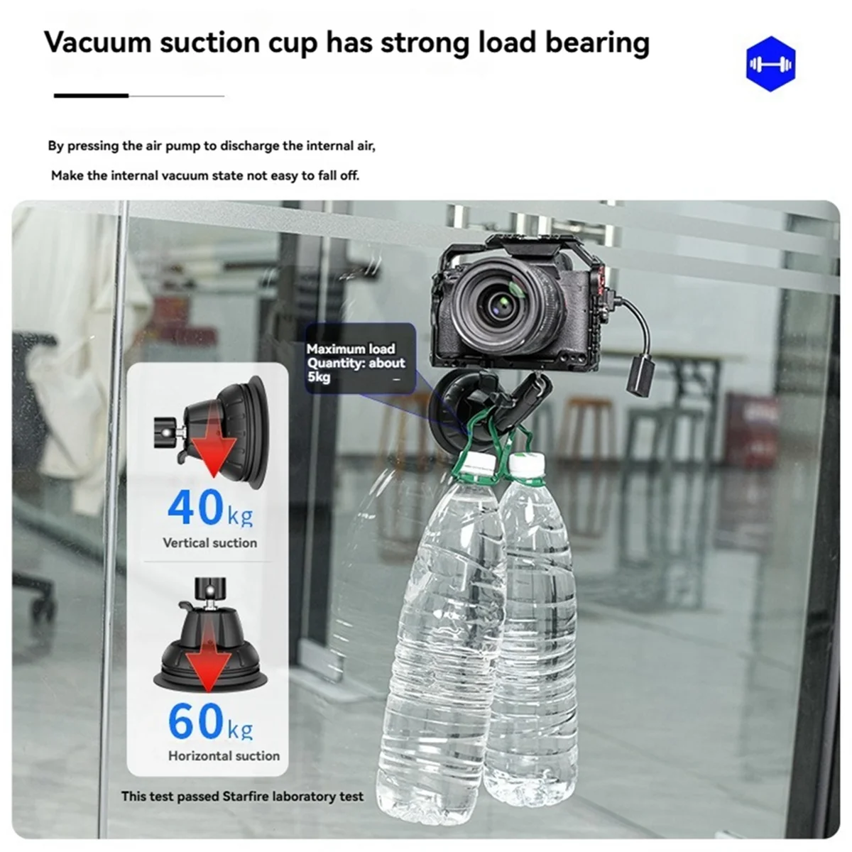

X61A_Action Camera Mount Car Suction Camera Cup Mount