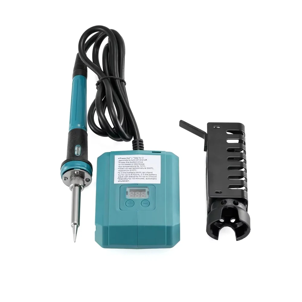 For Makita 18V 20V Battery 60W Electric Soldering Iron Wireless Welding Power Tool 300-500℃ Temperature Adjustable Fast Heating