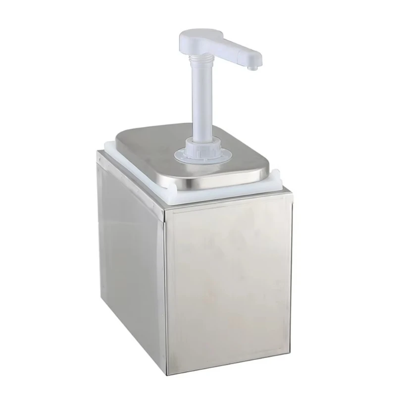 Sauce dispenser Stainless steel condiment dispenser Cheese dispenser Food pump
