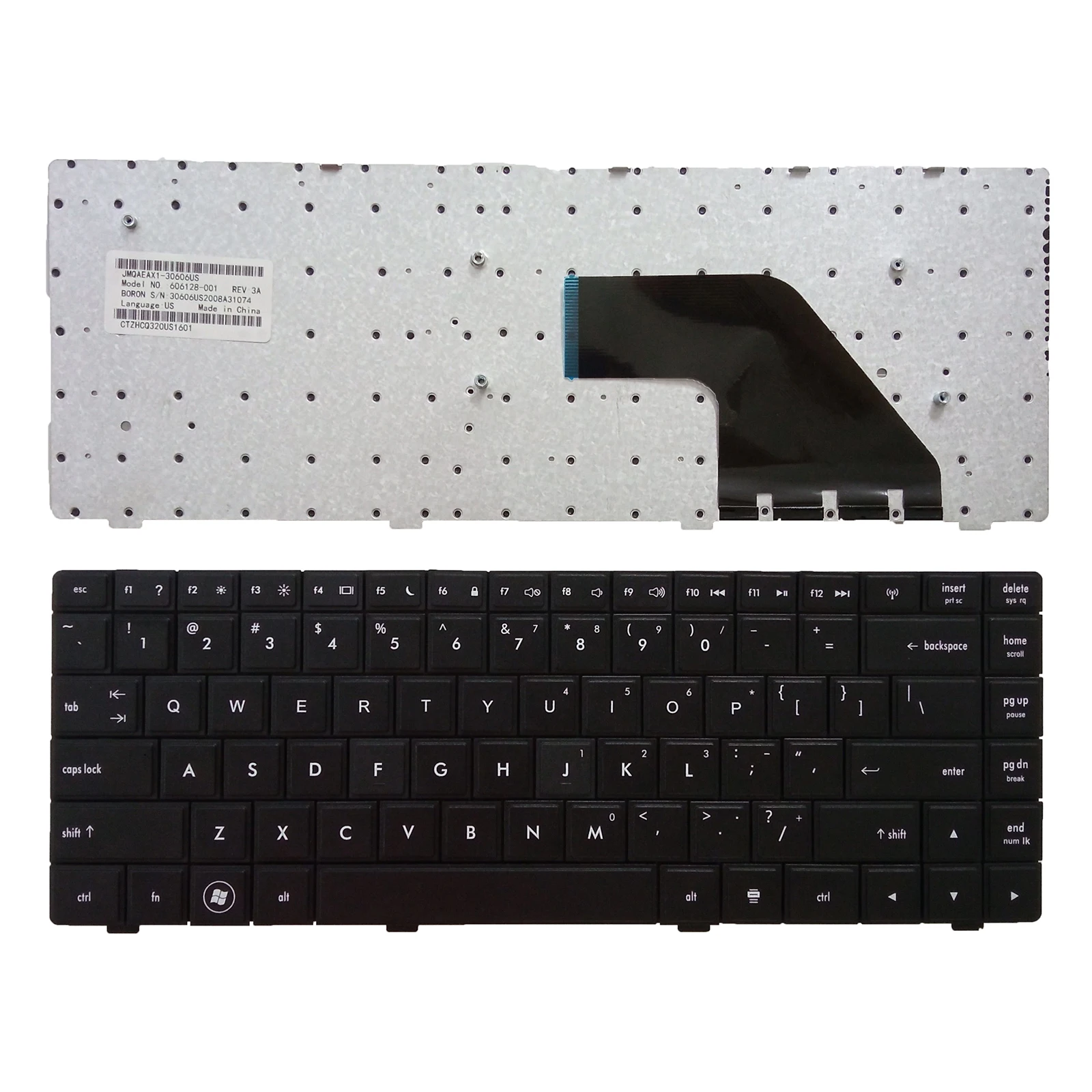 Clavier américain pour HP Opol, 320, 321, 326, CQ320, CQ326, CQ325, CQ321, CQ420, CQ421, Nouveau