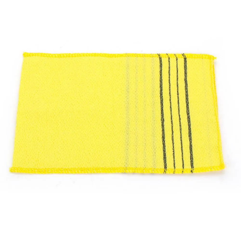

Bath Towel Exfoliating Bath Towel Flat Mouth 5 Pcs Coarse Sand Bath Towel Polyester Cotton Knitting Single Piece
