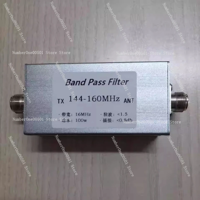 144Mhz To160MHz HighPerformance Bandpass Filter BPF N Socket Interface Enhances Receiving Sensitivity and Communication Distance