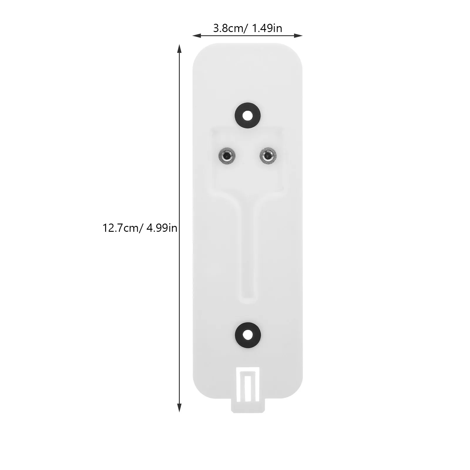 Adjustable Mount for Video Doorbell Camera Holder Wireless Bracket Durable Plastic Simple Color Design Easy Installation