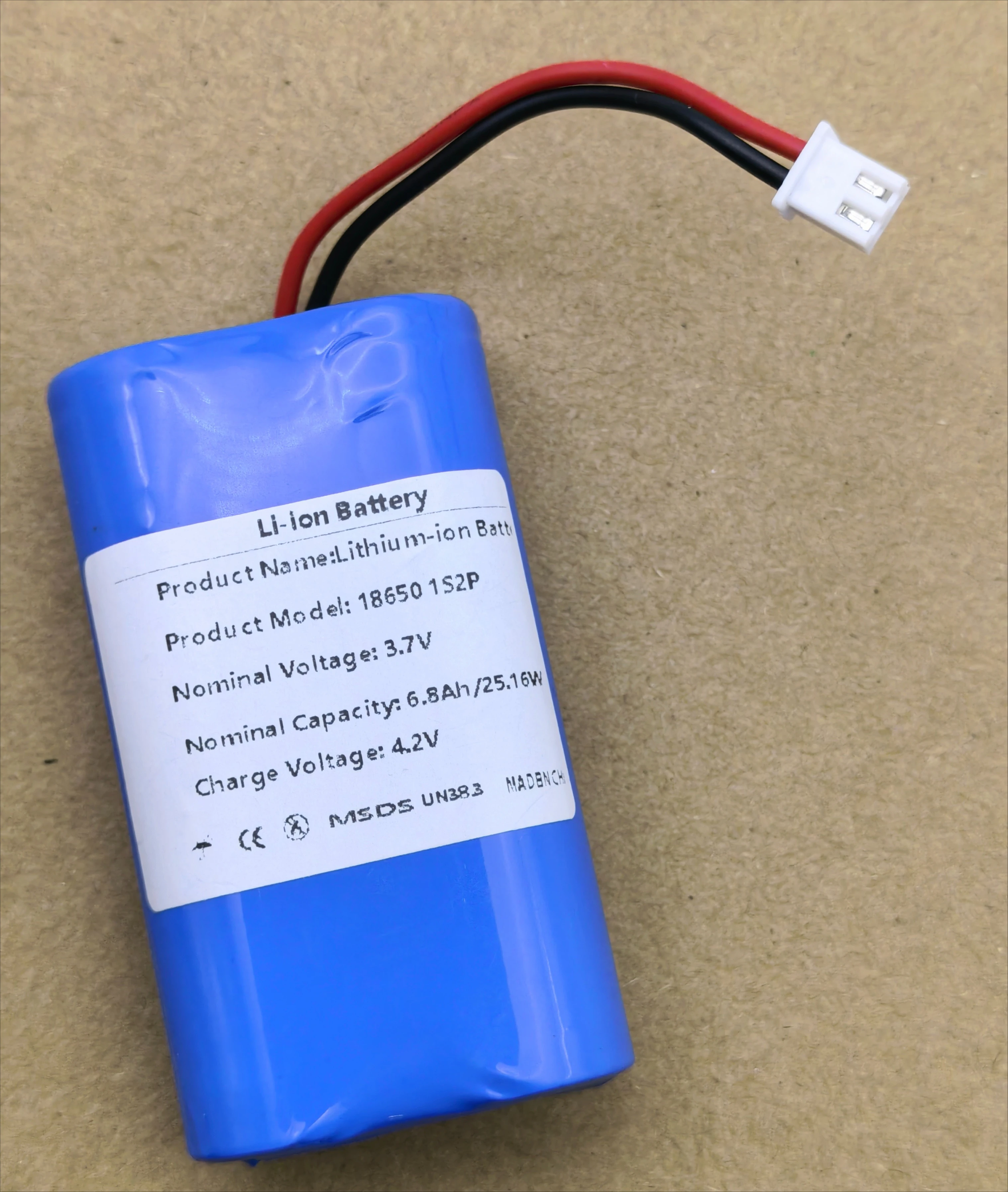 

1S2P 3.7V 100% Original INR18650 6800mAh 20A battery screwdriver battery 18650 battery pack