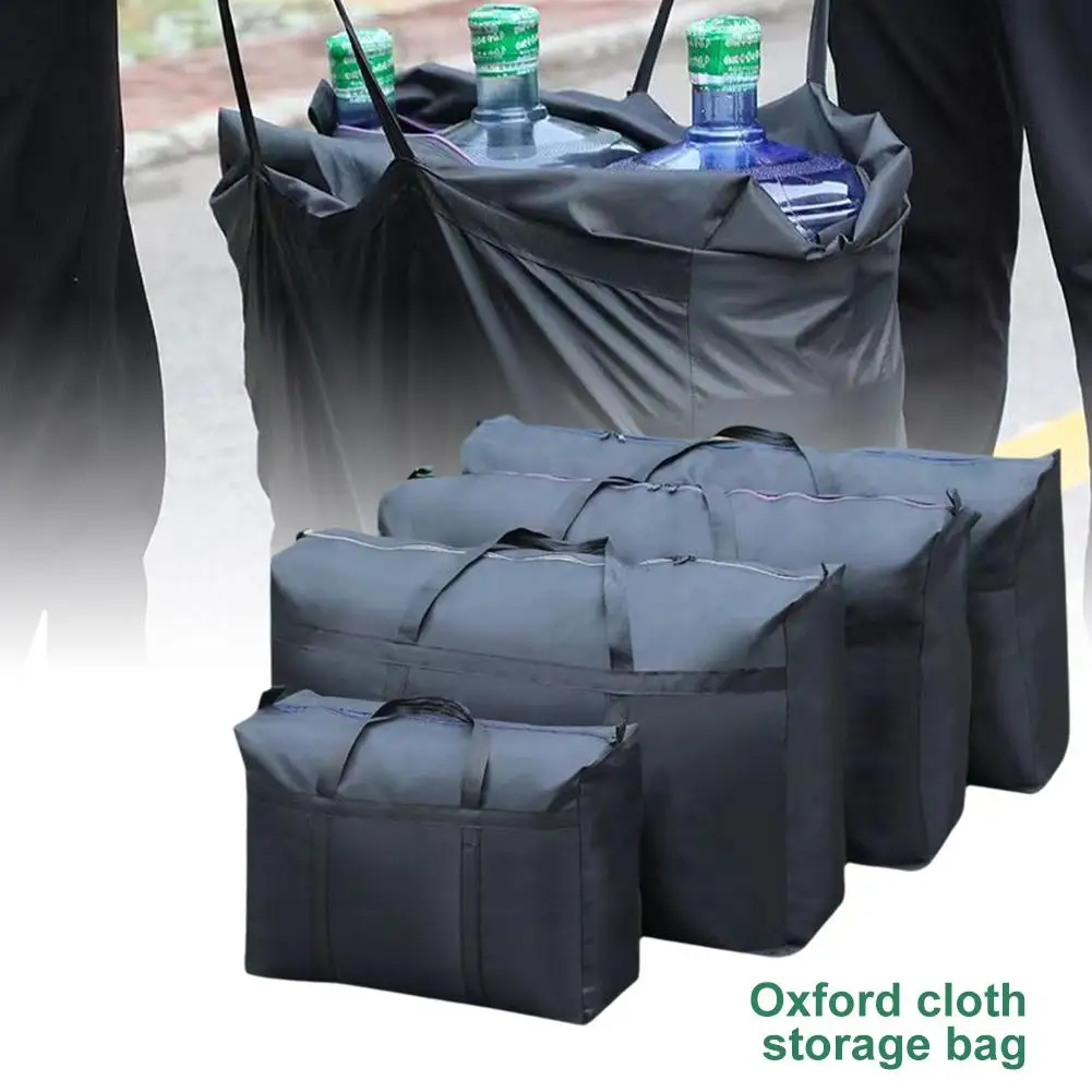 40/100/130/160L Extra Large Waterproof Moving Luggage Bags Premium-Quality Heavy Duty 600D Polyester Oxford Cloth Bags