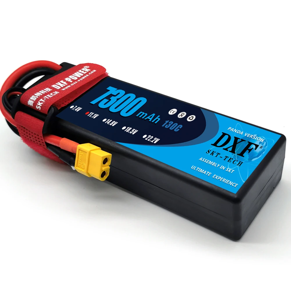 DXF 배터리 7.4V 11.4V 11.1V 15.2V 14.8V 22.2V Lipo 2S 3S 4S 6S 7300mAh 6500mAh 6200mAh 6750mAh 9200mAh 8000mAh 5200mAh RC 자동차