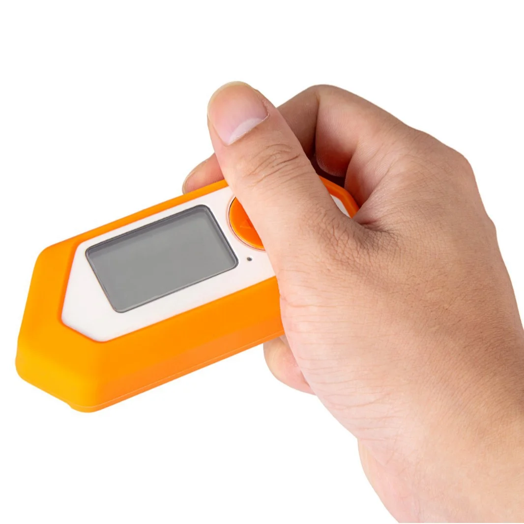 Silicone Protective Case for Flipper Zero Multifunctional Tool White/Orange Game Console Protective Cover