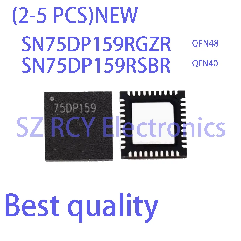 (2-5 PCS)NEW SN75DP159RSBR SN75DP159RGZR 75DP159 WQFN IC Chip electronic