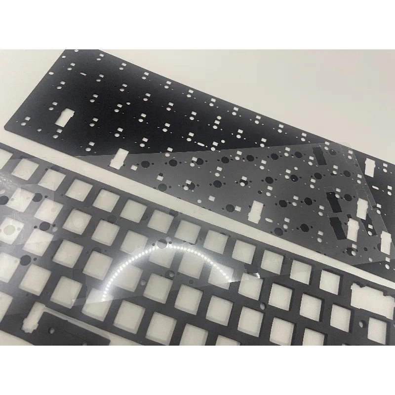 Upgraded 60 Layout Sound Pack Customized Wooting Win60 Magnetic Switch Keyboard Positioning Plate Gaming Keyboard Accessories