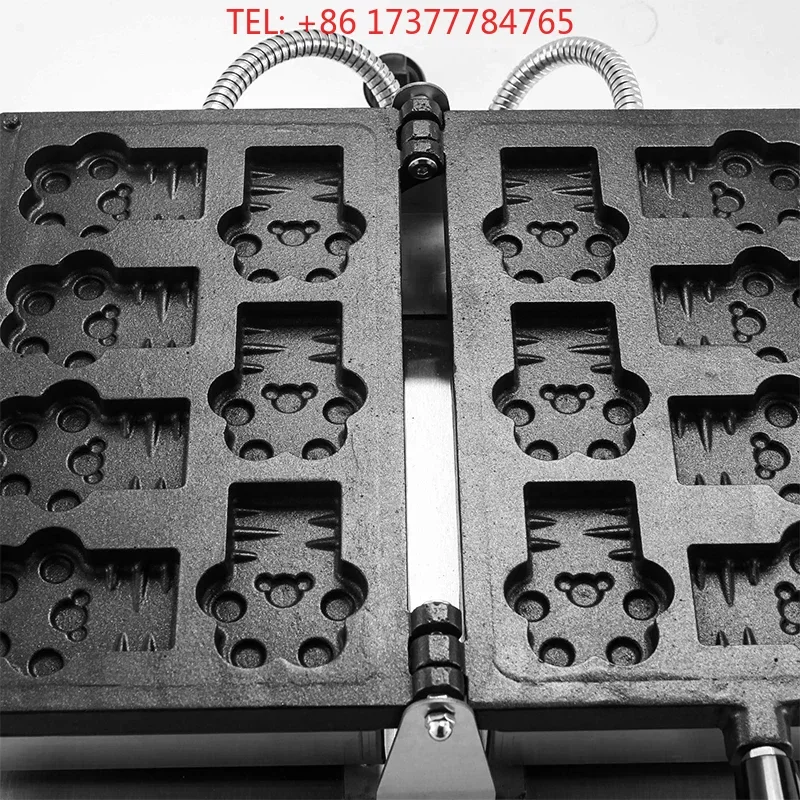 7pcs Cat Claw Waffle Machine Cute Shape Animal Paw Waffle Machine Cartoon Pancake Pan