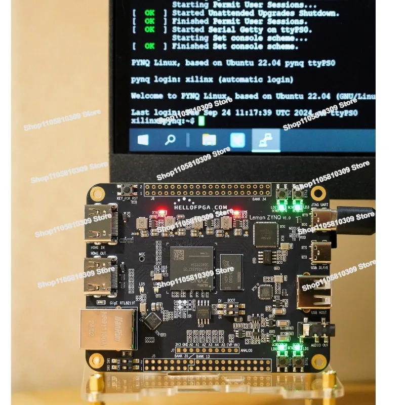 (Can Run PYNQ Image) ZYNQ 7020 FPGA Minimum System, Development Board Lemon ZYNQ