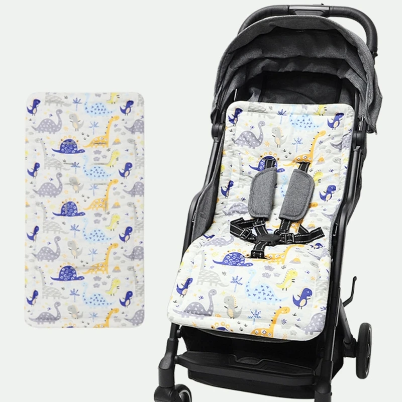 Universal Baby Stroller Seat Liner Pad Cotton Thin Pushchair Cart Seat Cushion Child Stroller Mattress Cushion Accessories